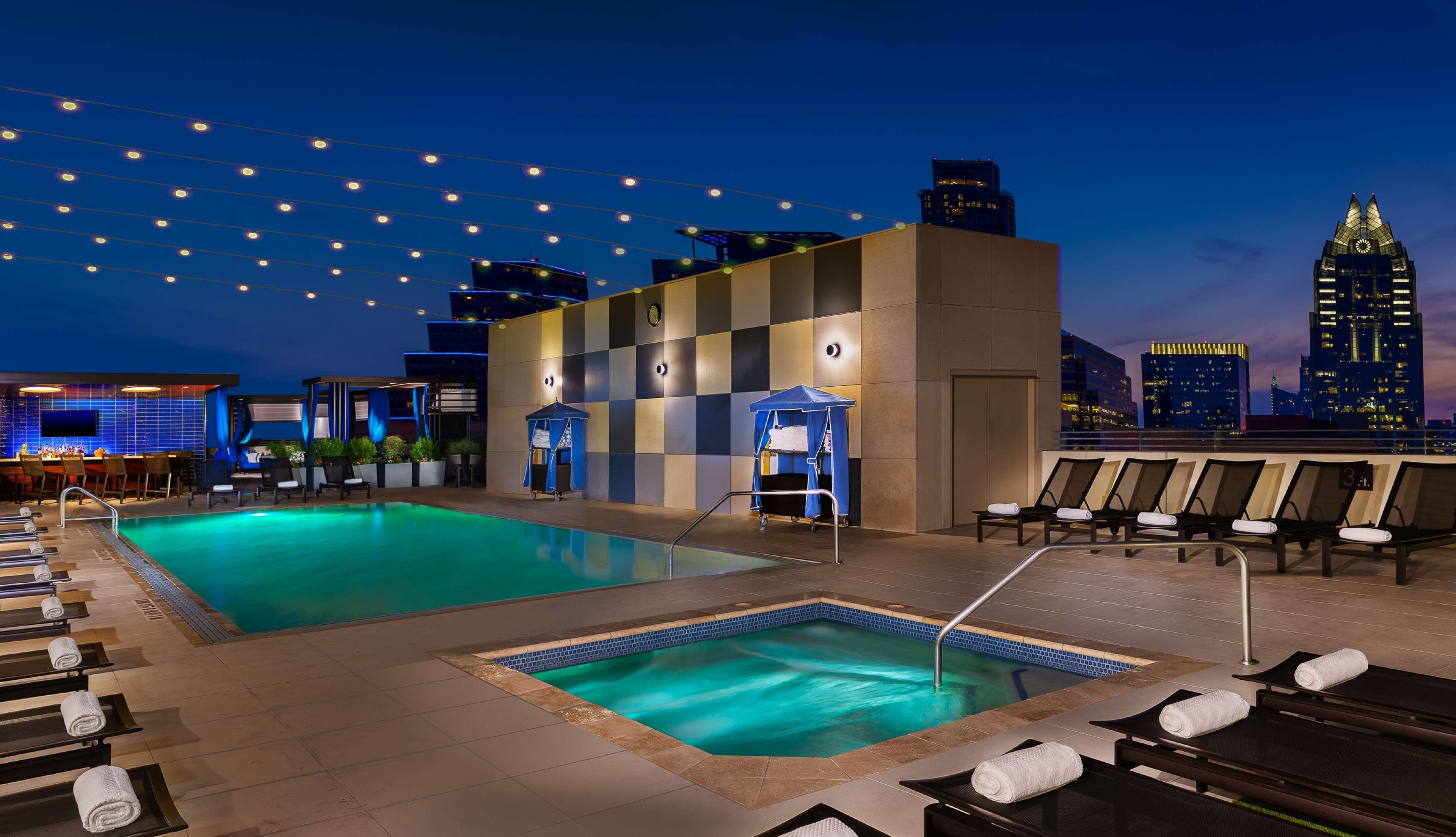 Hotel Hilton Austin Exterior foto