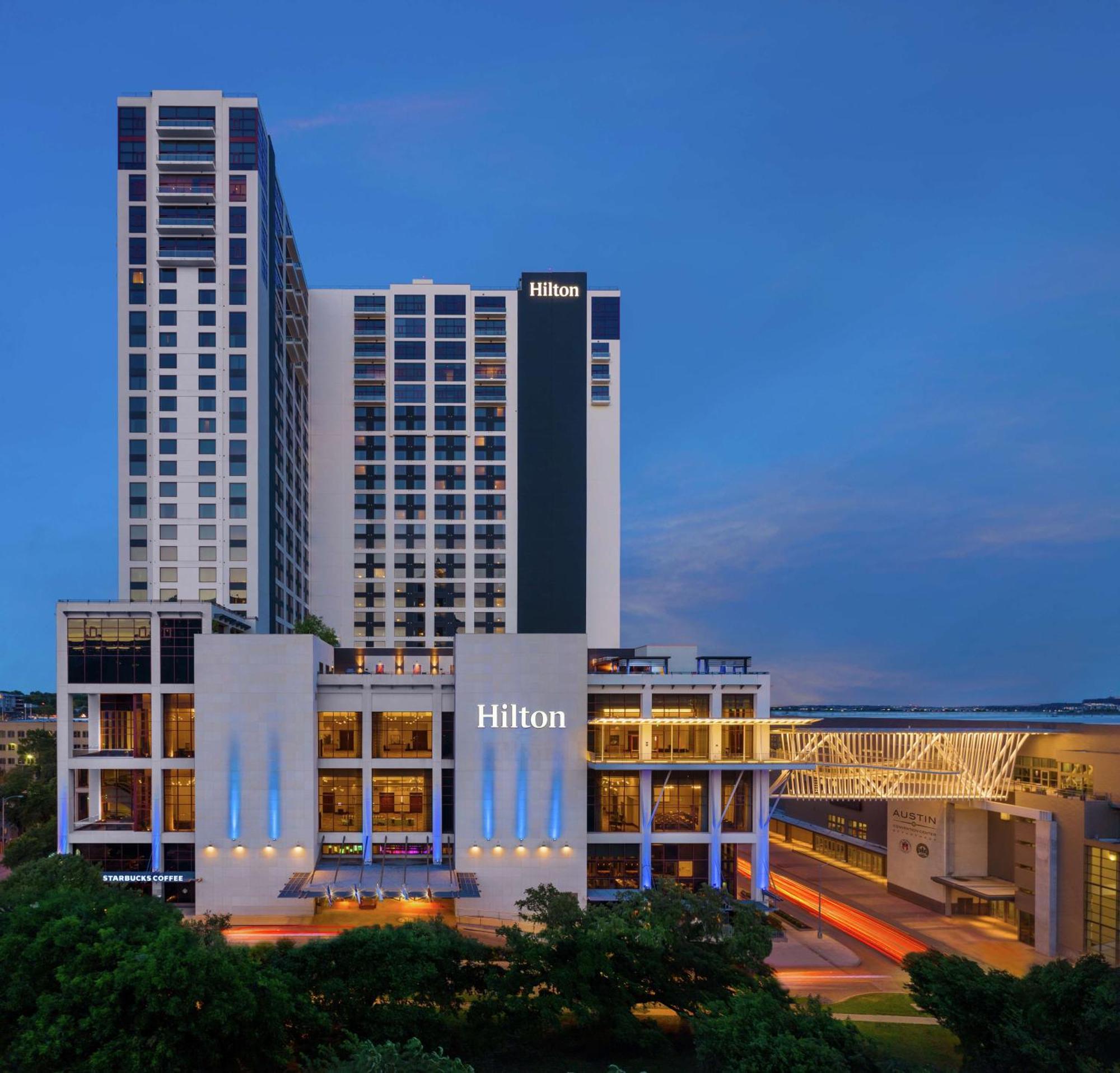 Hotel Hilton Austin Exterior foto