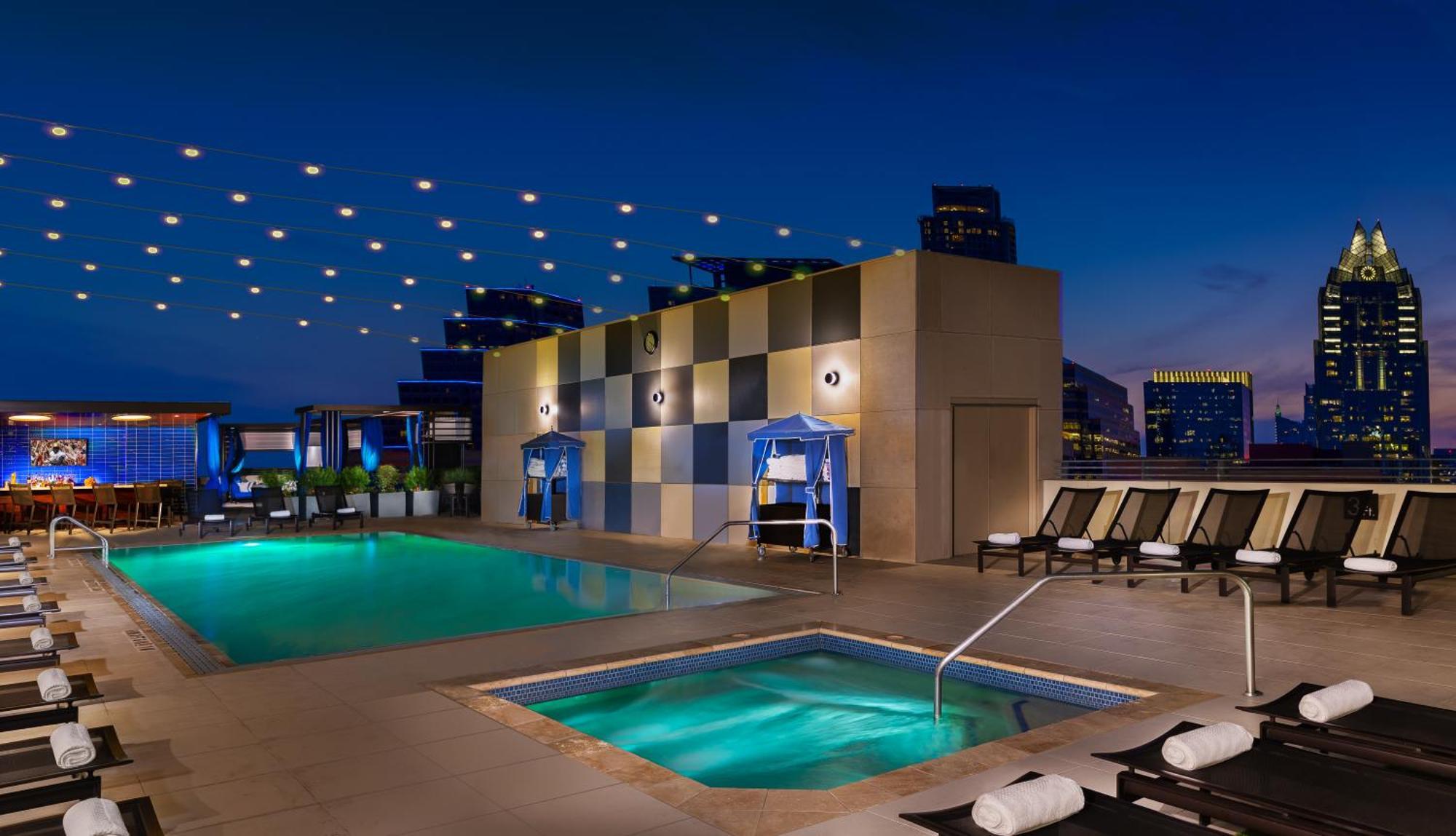 Hotel Hilton Austin Exterior foto